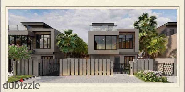 قطعة ارض سكنيه لبناء فيلا فى كمبوند بالحزام الاخضر قطعه مميزه