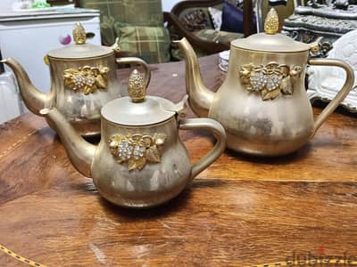 براد مطلي نحاس  اصفر  انتيك