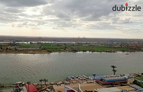 شقة للبيع في ابراج المعادي ستار بكورنيش المعادي - اطلالة بانوراما علي النيل