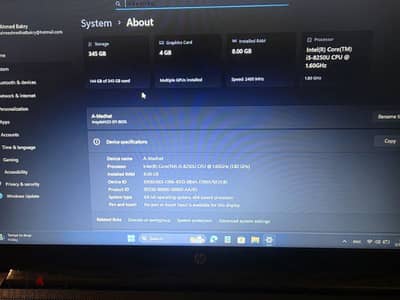 HP laptop