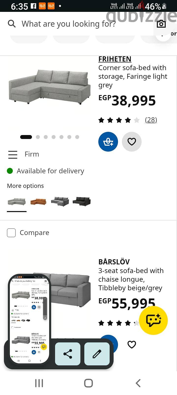 as shown in pictures multiple sofas availablem 5