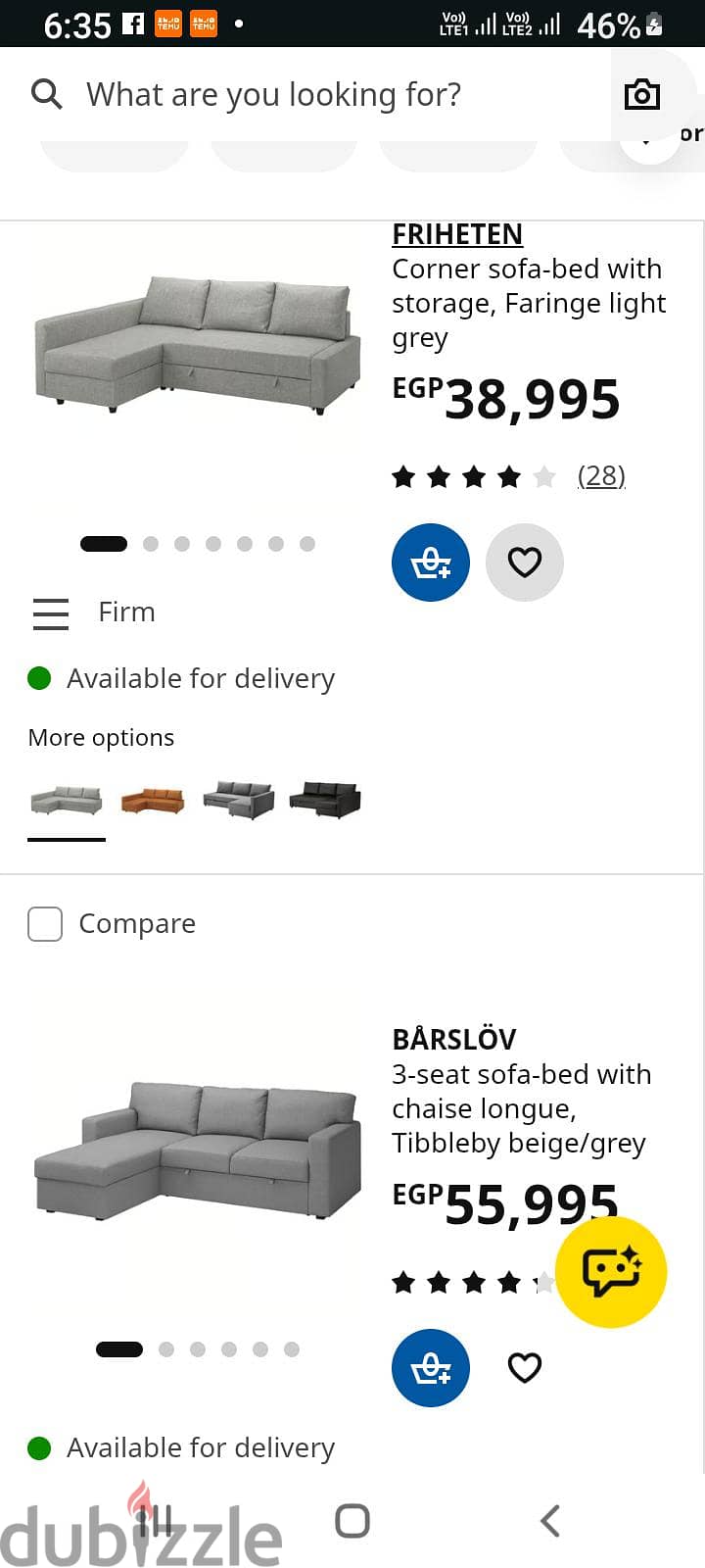 as shown in pictures multiple sofas availablem 8