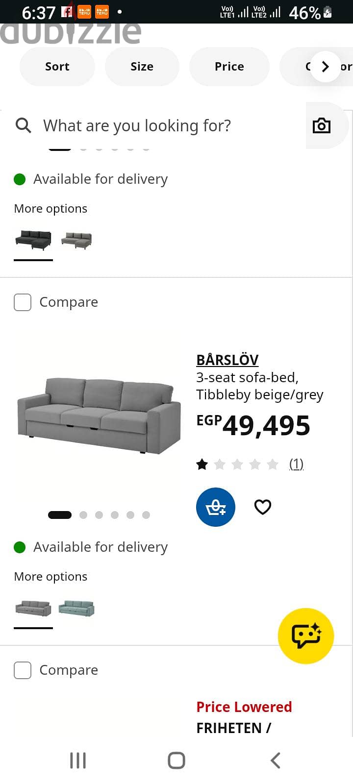 as shown in pictures multiple sofas availablem 9