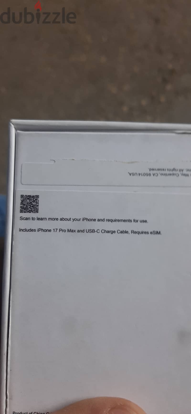 Iphone 17 pro max 2 terabyte 1