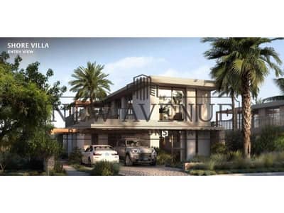 فيلا 3 غرف تشطيب كامل للبيع في ليك فيلاز راس سوما. حياة على المياه، موقع مميز، وتصميم معماري حديث.