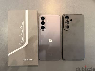 Samsung S26 plus black used like new