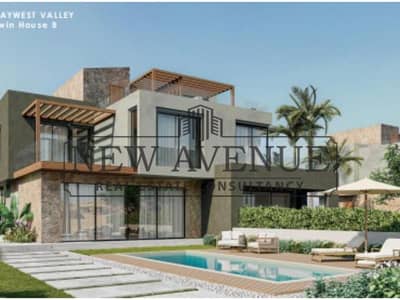 2BR Twin Villa for Sale in Baywest Valley, Somabay by Soma Estates. Fully Finished with Lagoon View