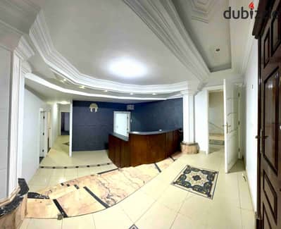 مقر إداري للإيجار في ميدان بيروت في مصر الجديدة 350م 9 غرف مترخص إداري قريب من مترو