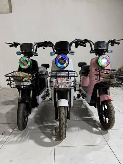 سكوتر كهربا ٤٥٠ وات ليثيوم electic scooter 450 watt lithium