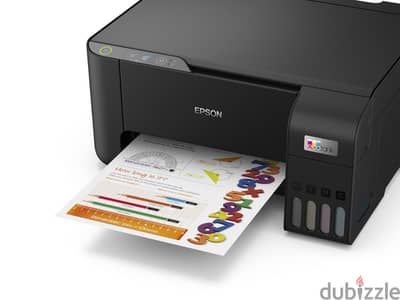 طابعة بالكرتونة EPSON Ecotank L3210 All-in-One Ink Tank Printer A4 B