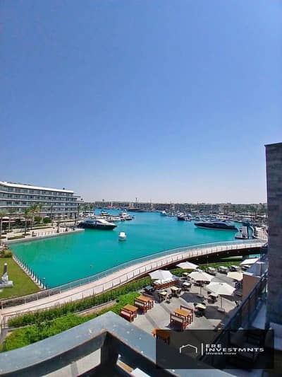 Fully furnished chalet for sale with immediate delivery, open view, in Marassi (Marina 1) - in the heart of Marassi village in Sidi Abdel Rahman,