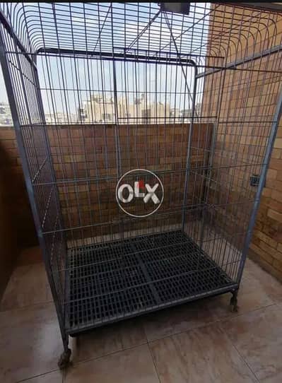 قفص عمولة من الحديد المجلفن ضد الصدأ والماء