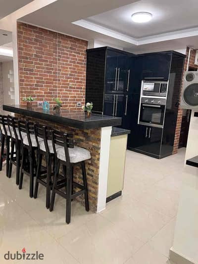 Furnished apartment for rent Zahraa Maadi sector ten