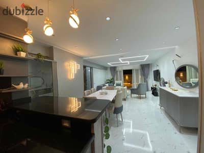 Furnished apartment for rent in Tegaan Compound 2, Zahraa Al-Maadi