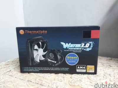 كولر مائي أصلي من Thermaltake تبريد قوي وهادئ، مناسب للالعاب
