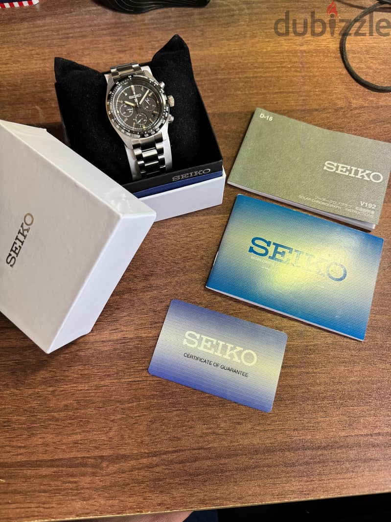 Seiko Speedtimer SSC819 5