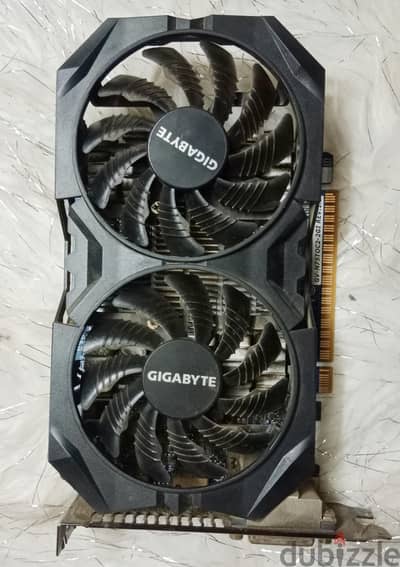 كارت شاشه Gtx 750ti 2gb Gigabyte Windforce حالة ممتازة
