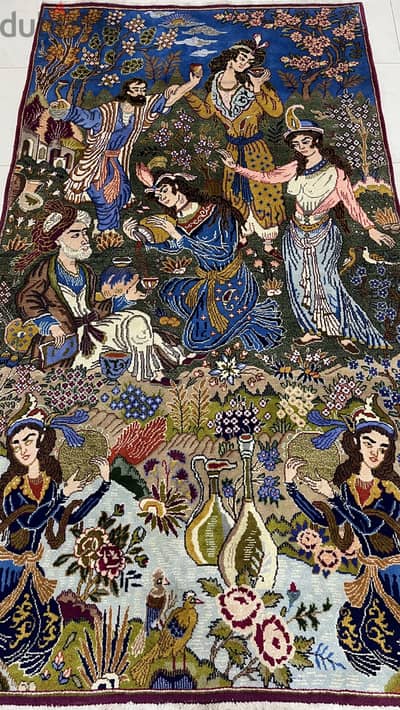 سجاد ايراني يدوي (كاشمر)