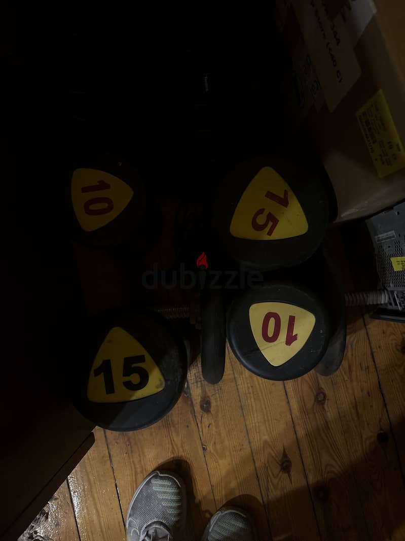 10 & 15 KG dumbell 3