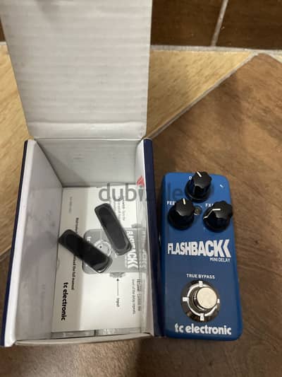 Flashback mini delay guitar pedal