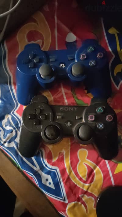 2 دراع بلايستيشن 3 للبيع دراعين ps3 استعمال خفيف
