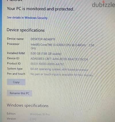 لاب توب hP استعمال حاله كويسه جدا