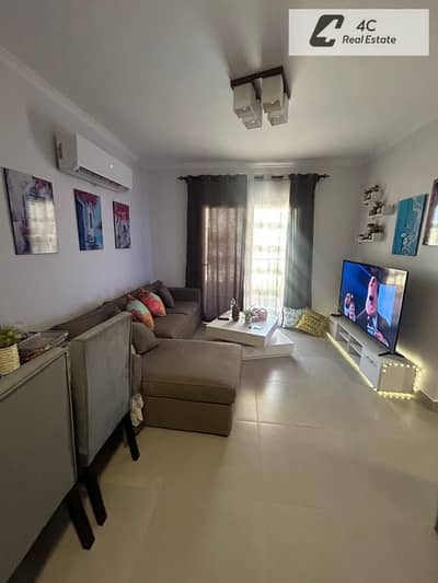 باقل من سعر الماركت شاليه شامل الصيانه بالفرش و الاجهزة  ريسيل فوري –Youd – Al Ahly Sabbour الساحل الشمالي-open view landscape-جاهز للمعاينه و السكن