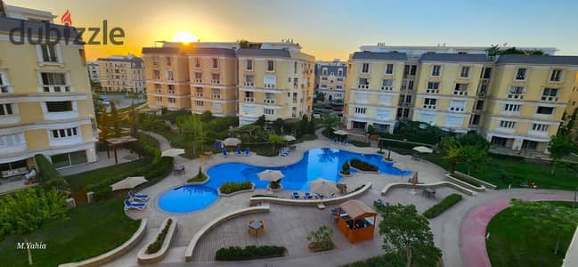 فيلا جاردن ايجار 365م Mountain View Hyde Park التجمع الخامس، تشطيب مميز وراقي 4Beds