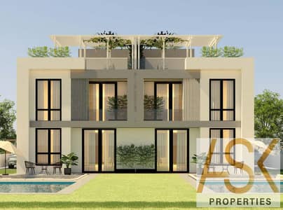 فيلتك بقسط 14  سنة بموقع إستثنائي خلف مول العرب بالشيخ زايد  كمبوند Park Valley