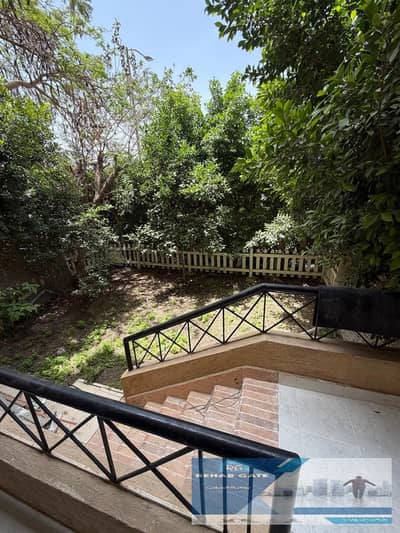 Ground floor apartment for rent in Al Rehab City, directly opposite Gateway Mall. Area: 96 square meters with a 50 square meter private garden. Includ