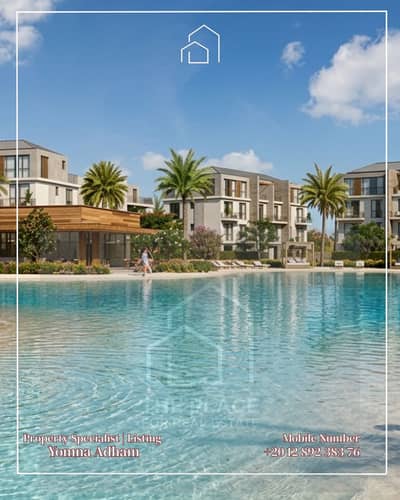 للبيع استلام فوري شاليه  160 م  3 غرف | دبل فيو | تشطيب كامل  silver sands - سيلفر ساند