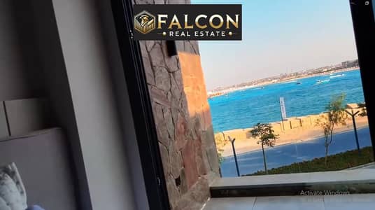 للبيع تاون هاوس مباشر امام البحر فى مارينا ( تسليم فوري متشطب بالفرش و الاجهزة ) فـ لسان الوزراء بجوار من فندق ريكسوس وأبراج العالمين و مشروع سولن