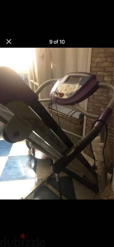 Treadmill Life Fitness كسر زيرو استعمال منزلي سليمه
