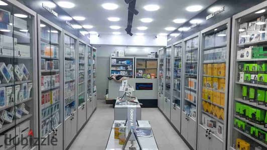 محل للايجار 50 متر شارع  مصدق