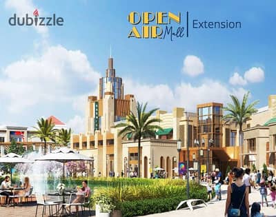 مكتب إداري للبيع في Open Air Mall Extension – مساحة 56م² بموقع مميز عند المدخل بأقل مقدم وأقساط حتى 10 سنواتmadinaty