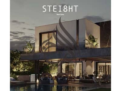 villa for sale in STEI8HT prime location with down payment and installment