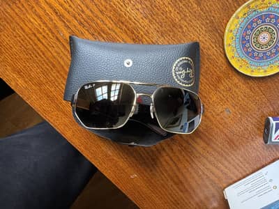Ray Ban polarized sunglasses brown and gold with everything