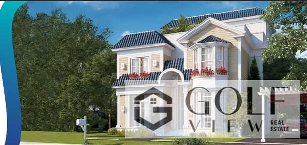 Resale | Villa without a basement in Mountain View, Eliva Future City  Best phase of the project (Fields Park phase)  Area: 210 sqm – 2nd and 3rd floo
