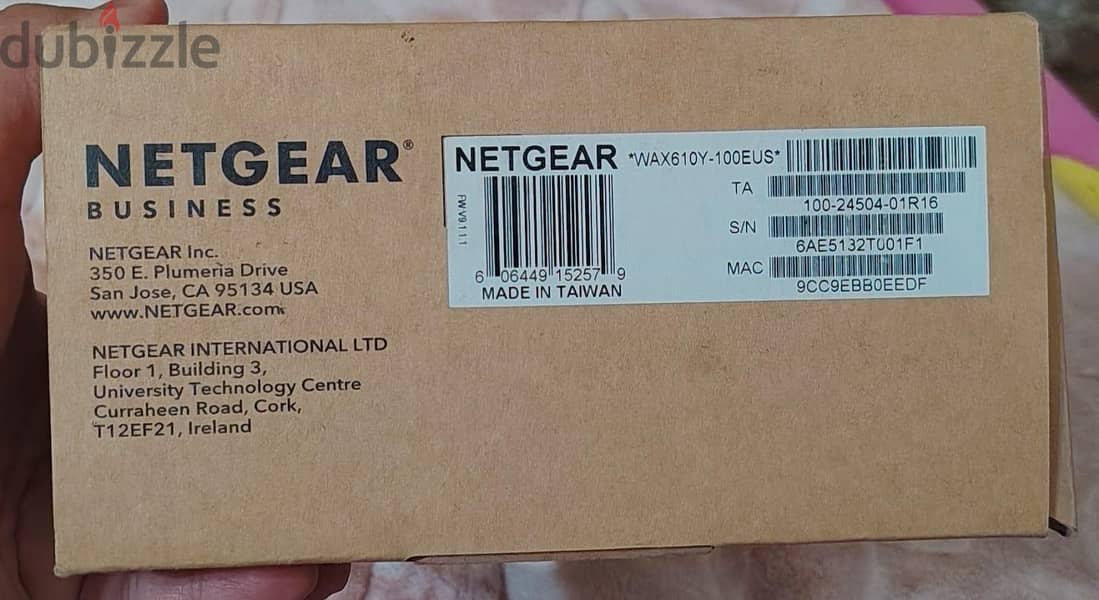 Netgear Wifi 6 Access point 6