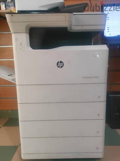 HP PageWide Managed Color MFP E77650