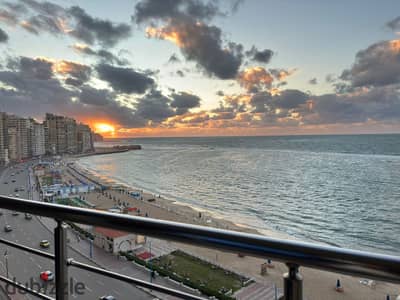 Luxury apartment for daily rent in Al-Mandara, Panorama Sea with a unique view of Al-Montazah Gardens