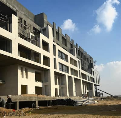 Fully finished apartment with air conditioning, 219 sqm, open view in Karma Kai Compound, Sheikh Zayed, next to Hyper One