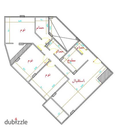 Apartment for sale, 235 sqm, typical open view and garden+master rooms with payment facilities