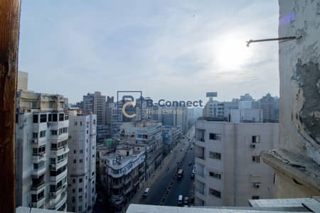 - شقة للبيع 345م مصطفى كامل - شارع ابو قير مباشرة