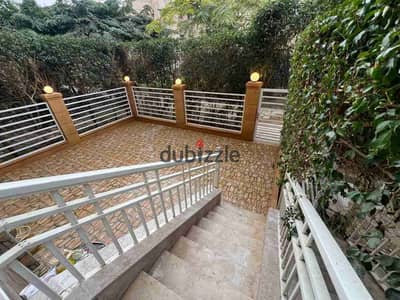 #للبيع شقة ارضي بجاردن مساحه 103 متر + 60 متر جاردن في B6 بتشطيب فندقي طلعت مصطفى خالصه فيو وايد جاردن بجانب الشانزليزيه و Strip mall مباشرة