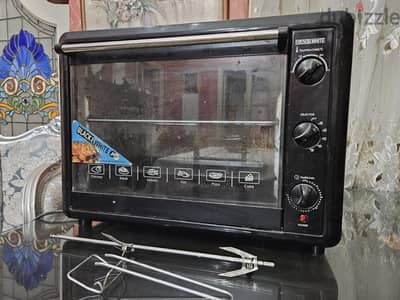 Black & white electric Oven 2000W - فرن كهربائي ماركة بلاك وايت