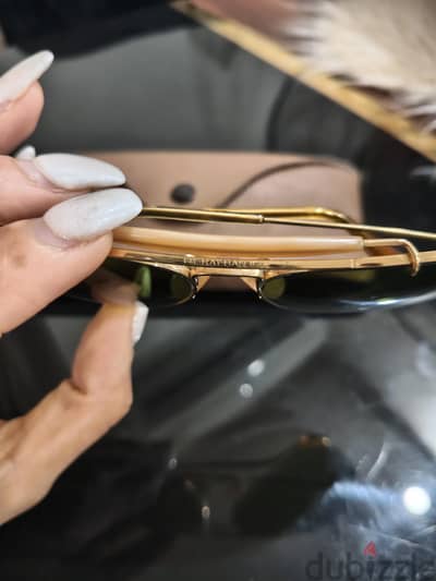 Ray-Ban B&L Shooter بالبار الأبيض (العظمة)