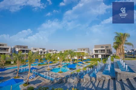 Villa for sale in Al Patio 5 East Compound *La Vista* - with a small down payment and long installments - Prime location - Al Shorouk City - Suez Road