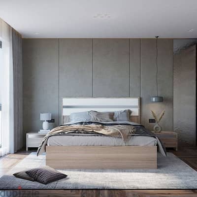 HUB furniture Queen bedroom