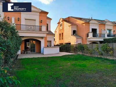 With a Prime View Luxury Villa Ready to Move for Sale in Layan - New Cairo